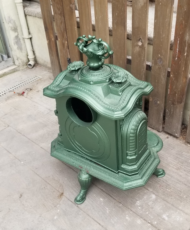 1900 BAŞLARI AMERİKAN YAPIMI NADİR SOBA