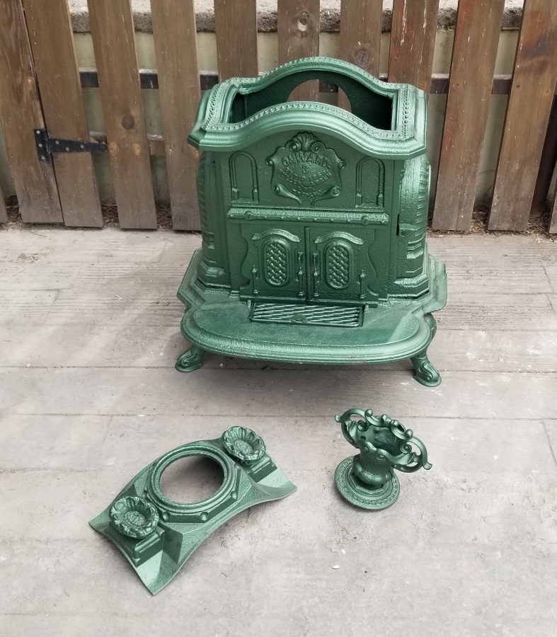 1900 BAŞLARI AMERİKAN YAPIMI NADİR SOBA