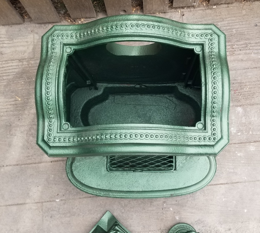 1900 BAŞLARI AMERİKAN YAPIMI NADİR SOBA