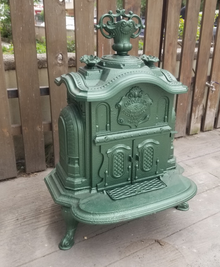 1900 BAŞLARI AMERİKAN YAPIMI NADİR SOBA