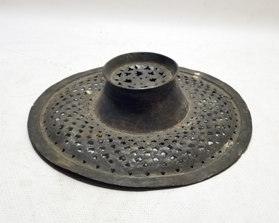 TESTERE İŞÇİLİKLİ OSMANLI DÖNEMİ BAKIR İBRİK SÜZGECİ