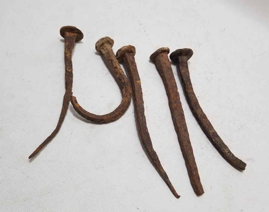 OSMANLI DÖNEMİ EL YAPIMI BÜYÜK BOY MERTEK ÇİVİSİ LOTU