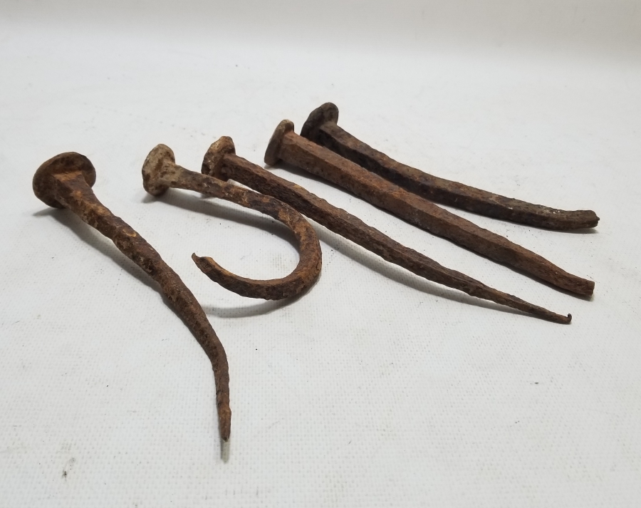 OSMANLI DÖNEMİ EL YAPIMI BÜYÜK BOY MERTEK ÇİVİSİ LOTU