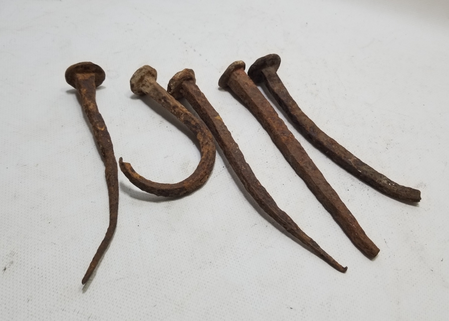 OSMANLI DÖNEMİ EL YAPIMI BÜYÜK BOY MERTEK ÇİVİSİ LOTU