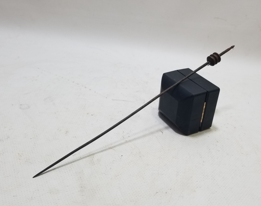 BURGUSU BOYNUZ SAPLI NADİR TİPTE OSMANLI DÖNEMİ RUFAİ ŞİŞİ