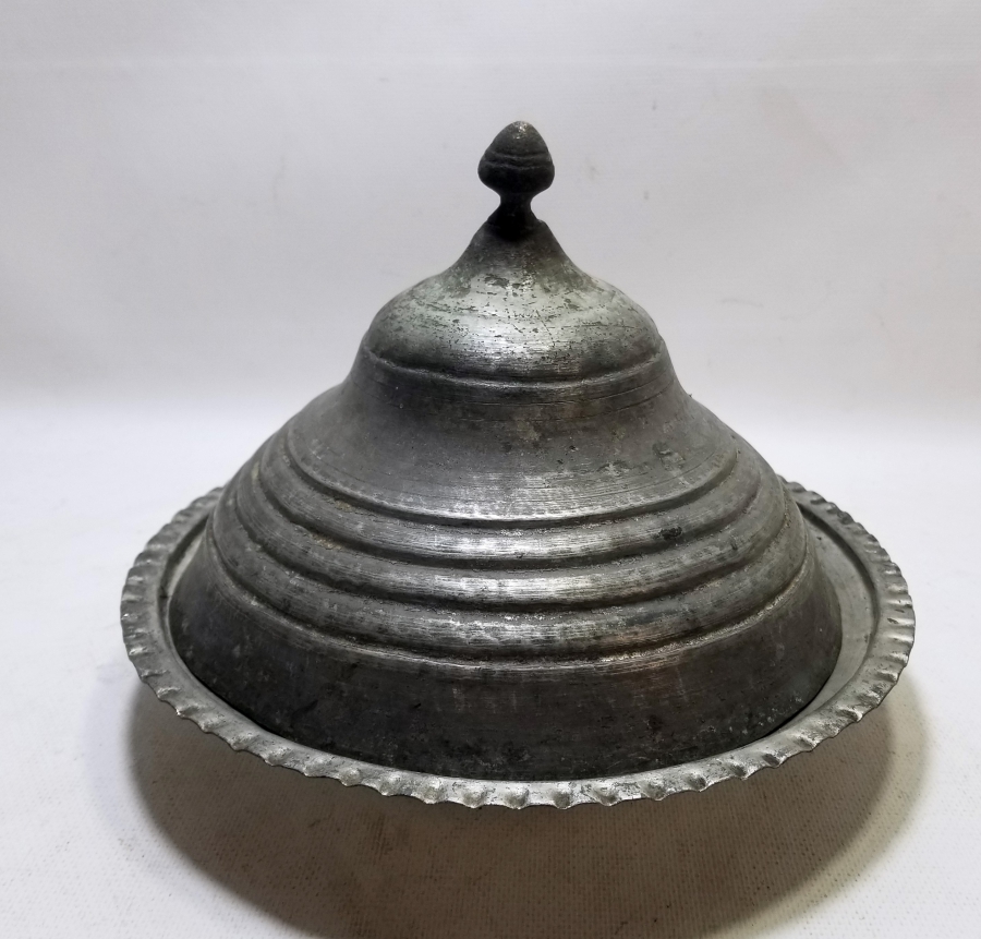KUBBELİ KAPAKLI OSMANLI DÖNEMİ BAKIR LENGER