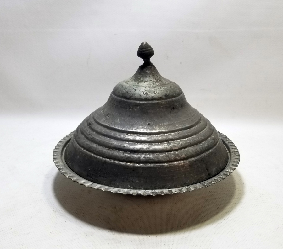 KUBBELİ KAPAKLI OSMANLI DÖNEMİ BAKIR LENGER
