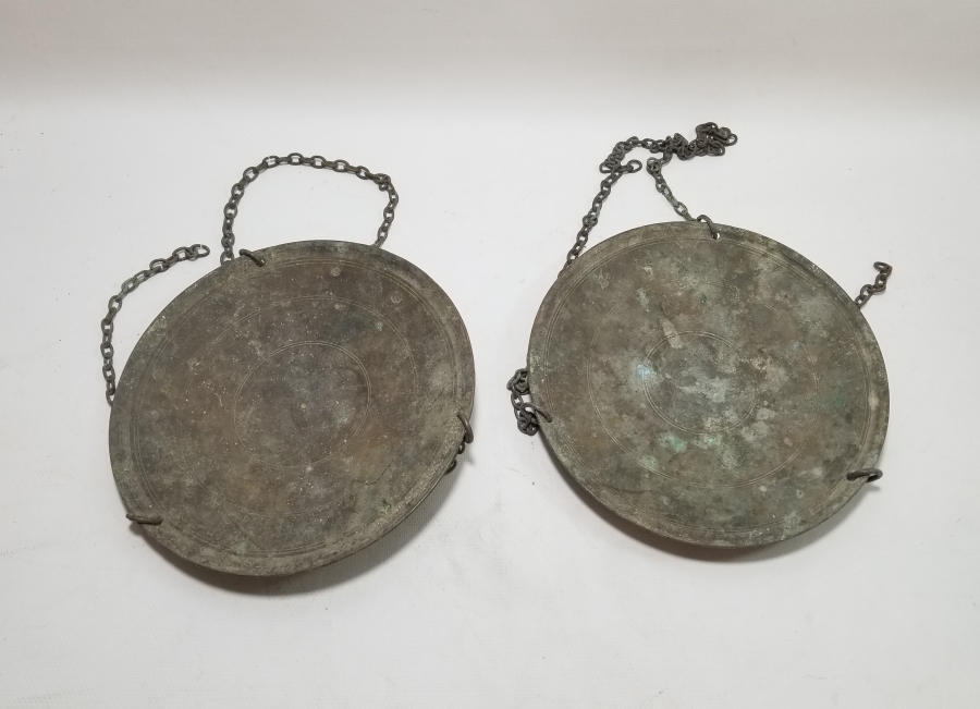 ÜZERLERİ TUĞRALI OSMANLI DÖNEMİ ÇİFT TERAZİ KEFESİ