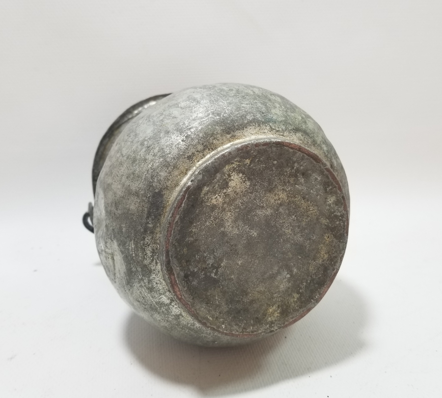 NADİR TİPTE OSMANLI DÖNEMİ BAKIR YOĞURT BAKRACI