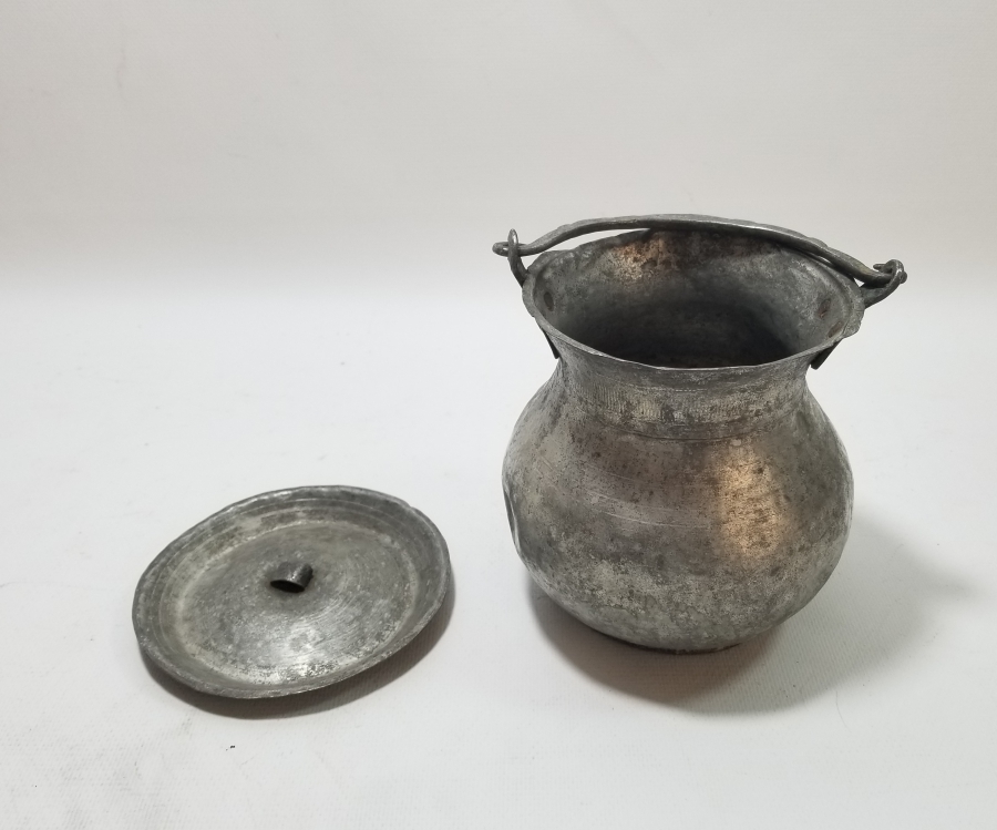 NADİR TİPTE OSMANLI DÖNEMİ BAKIR YOĞURT BAKRACI