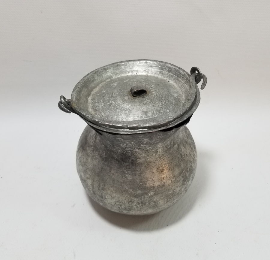 NADİR TİPTE OSMANLI DÖNEMİ BAKIR YOĞURT BAKRACI