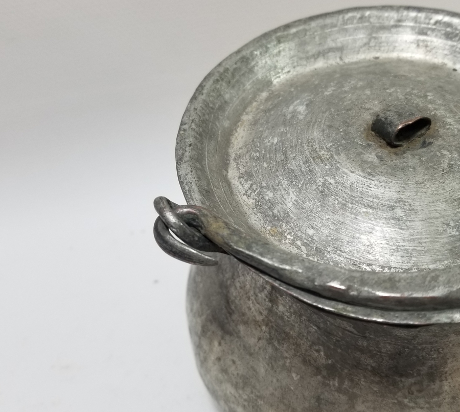 NADİR TİPTE OSMANLI DÖNEMİ BAKIR YOĞURT BAKRACI