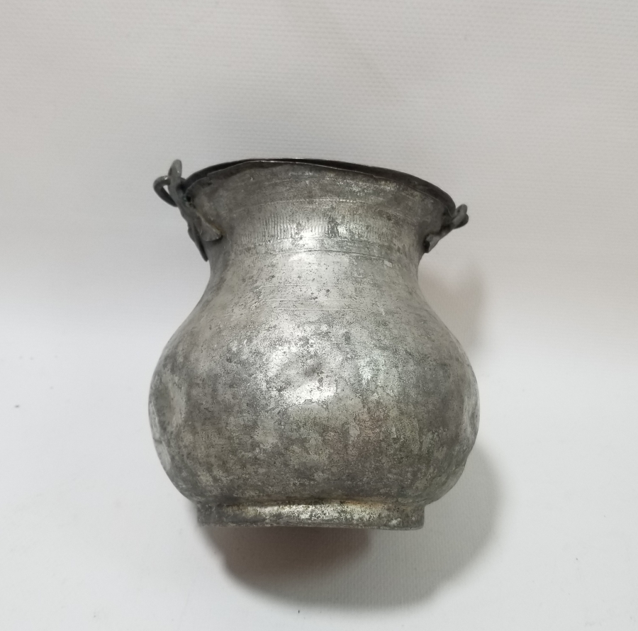 NADİR TİPTE OSMANLI DÖNEMİ BAKIR YOĞURT BAKRACI