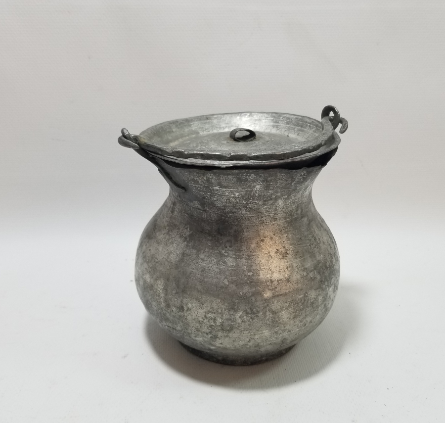 NADİR TİPTE OSMANLI DÖNEMİ BAKIR YOĞURT BAKRACI