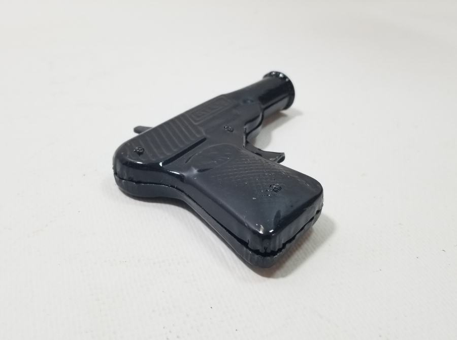 ATEŞ MARKA ANTİKA METAL MANTAR TABANCASI