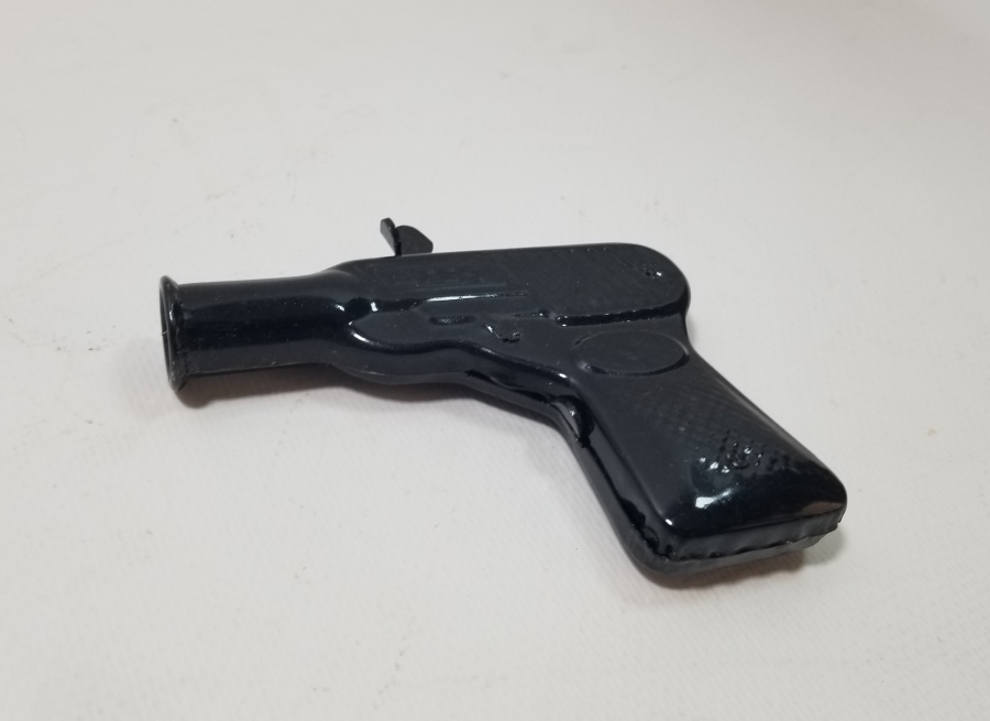 ATEŞ MARKA ANTİKA METAL MANTAR TABANCASI