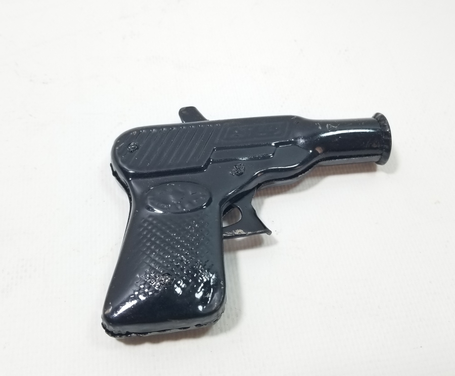 ATEŞ MARKA ANTİKA METAL MANTAR TABANCASI