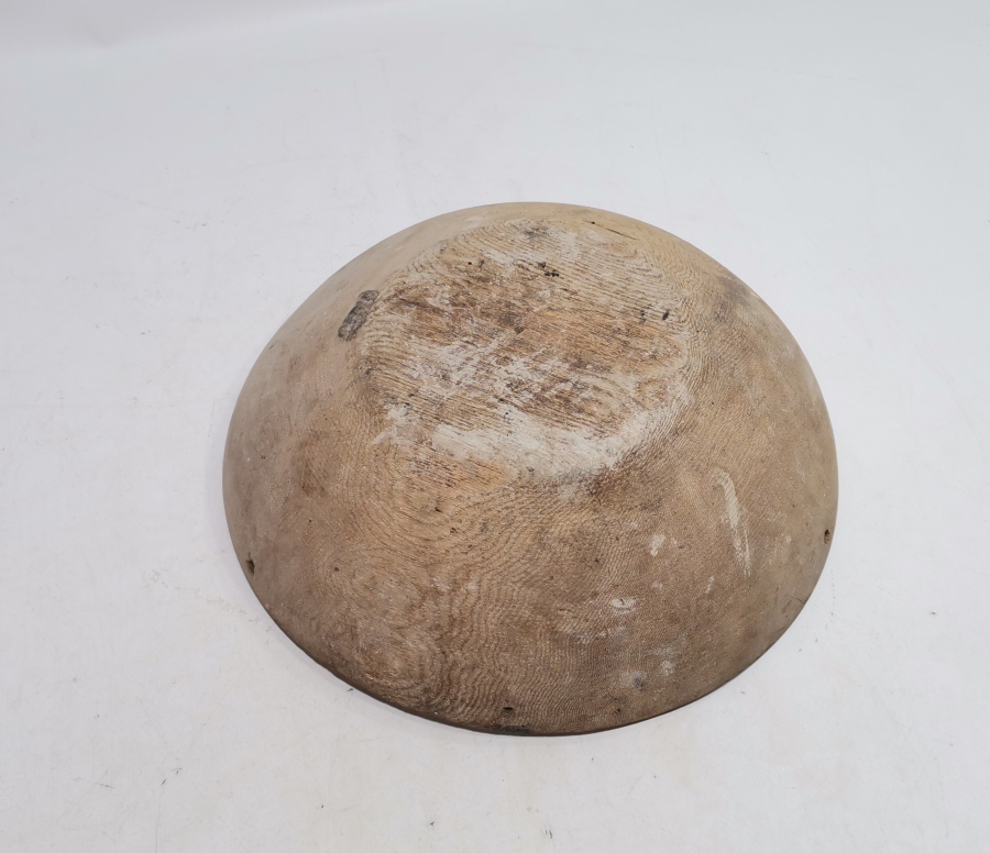 OSMANLI DÖNEMİ EL OYMA NADİR TİPTE HAMUR TEKNESİ