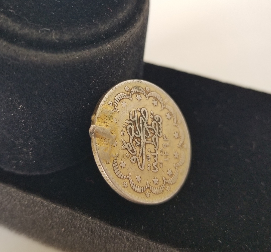 SULTAN ABDÜLHAMİD DÖNEMİ GÜMÜŞ 5 KURUŞ MECİDİYE