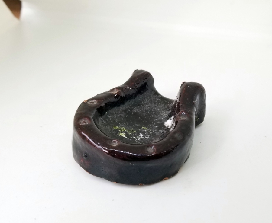 AT NALI FORMUNDA YAPILMIŞ ANTİKA KÜTAHYA KÜLLÜK