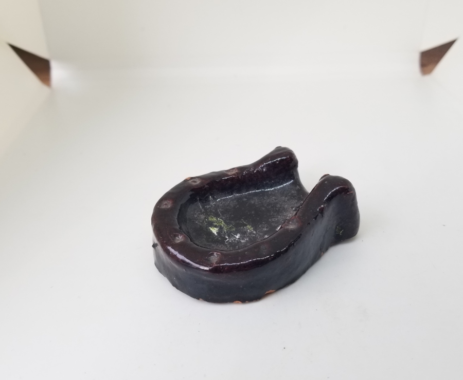 AT NALI FORMUNDA YAPILMIŞ ANTİKA KÜTAHYA KÜLLÜK