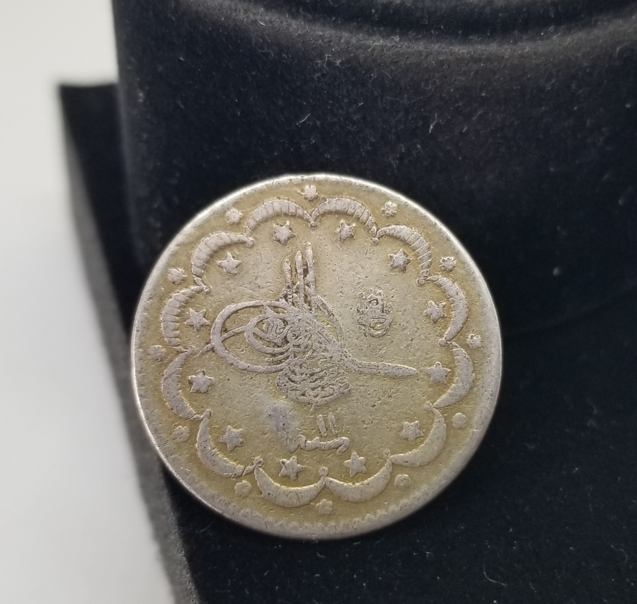 SULTAN ABDÜLHAMİD HAN DÖNEMİ GÜMÜŞ 5 KURUŞ MECİDİYE