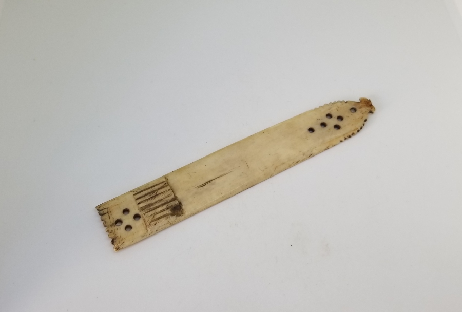 OSMANLI DÖNEMİ EL YAPIMI KEMİK MAKTA