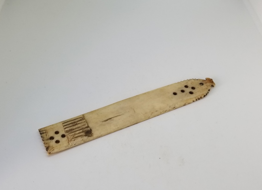 OSMANLI DÖNEMİ EL YAPIMI KEMİK MAKTA