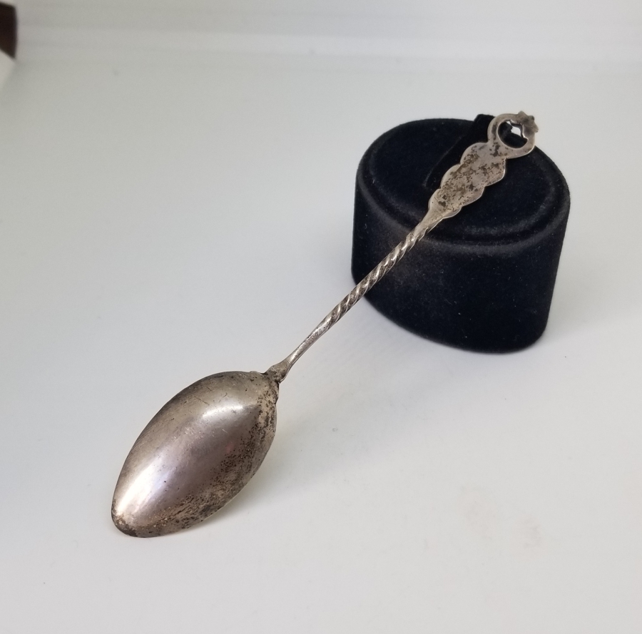 SAPI OSMANLICA YAZILI OSMANLI DÖNEMİ GÜMÜŞ KAŞIK