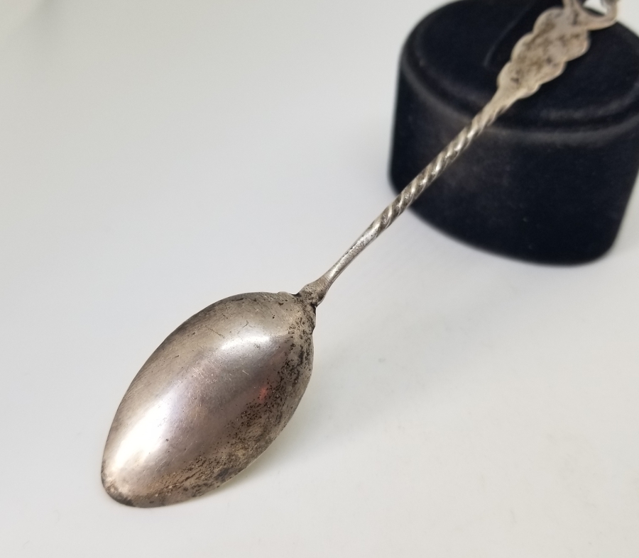 SAPI OSMANLICA YAZILI OSMANLI DÖNEMİ GÜMÜŞ KAŞIK