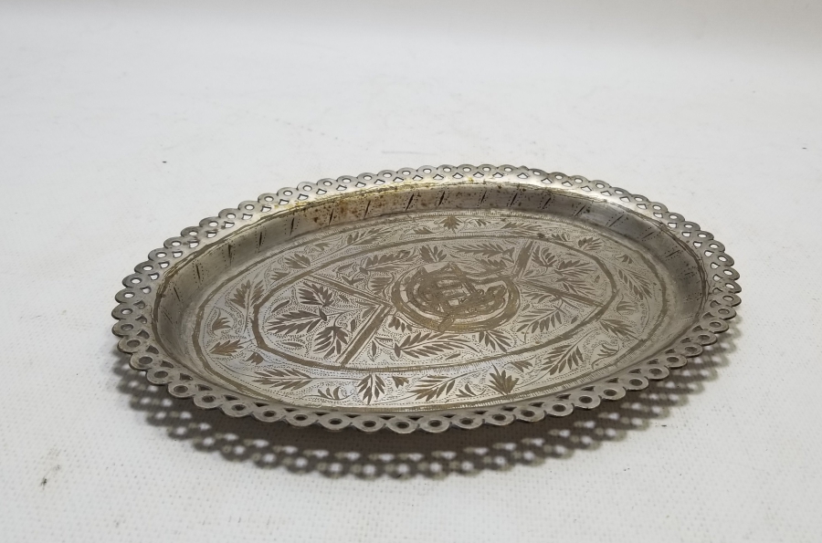 OSMANLI DÖNEMİ ESERİ İSTANBUL KAHVE TEPSİSİ