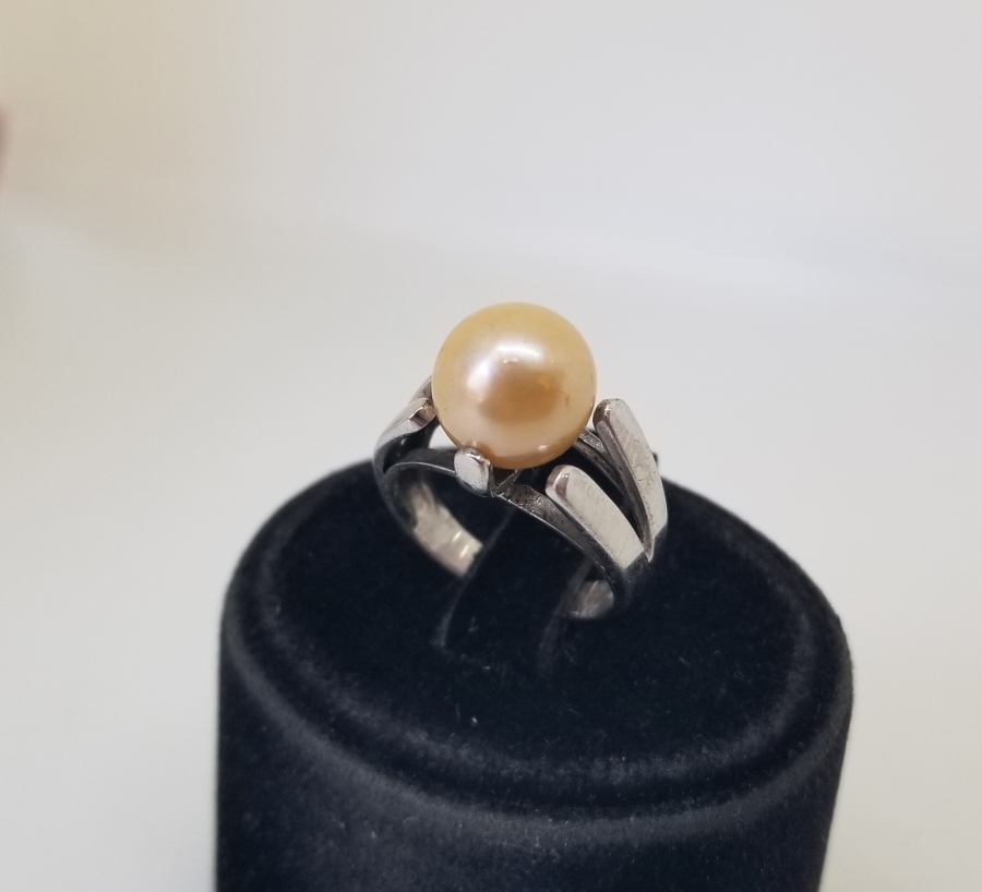 İNCİLİ GÜMÜŞ YÜZÜK