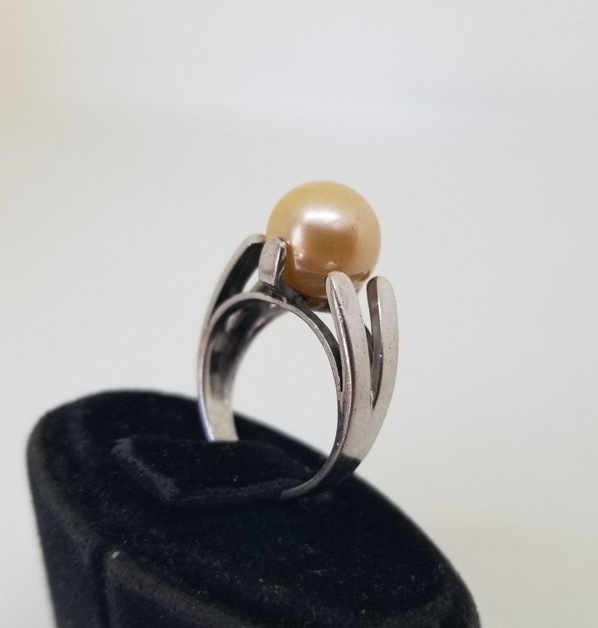 İNCİLİ GÜMÜŞ YÜZÜK