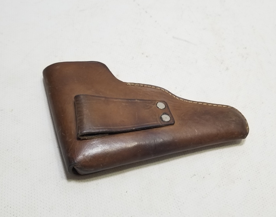 OSMANLI DÖNEMİ DERİ SUBAY TABANCA KILIFI