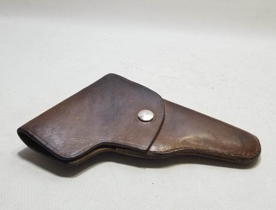 OSMANLI DÖNEMİ DERİ SUBAY TABANCA KILIFI