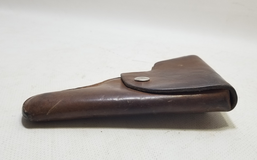 OSMANLI DÖNEMİ DERİ SUBAY TABANCA KILIFI