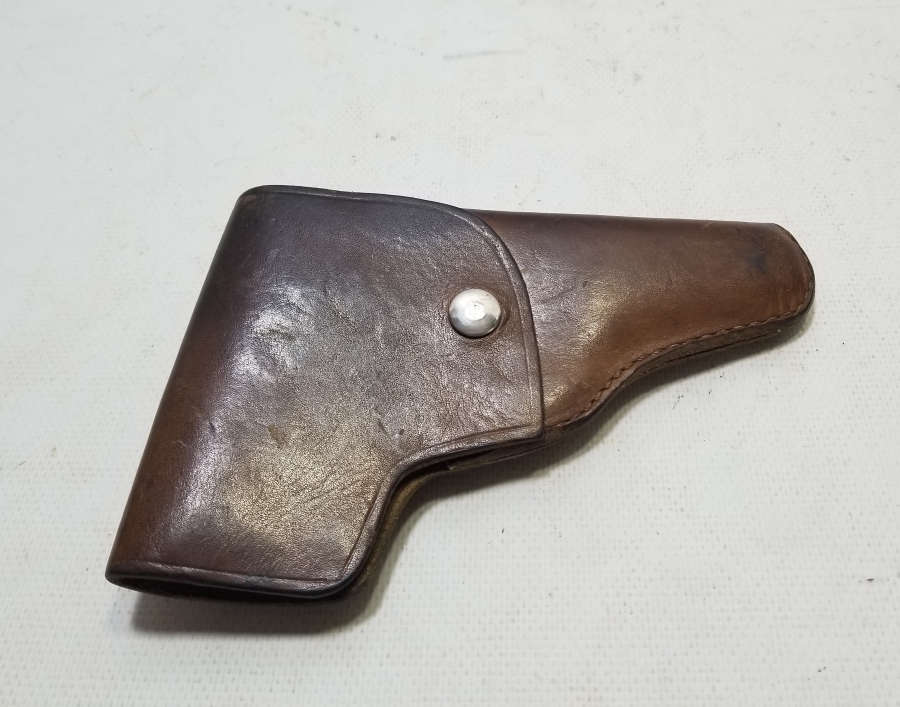 OSMANLI DÖNEMİ DERİ SUBAY TABANCA KILIFI