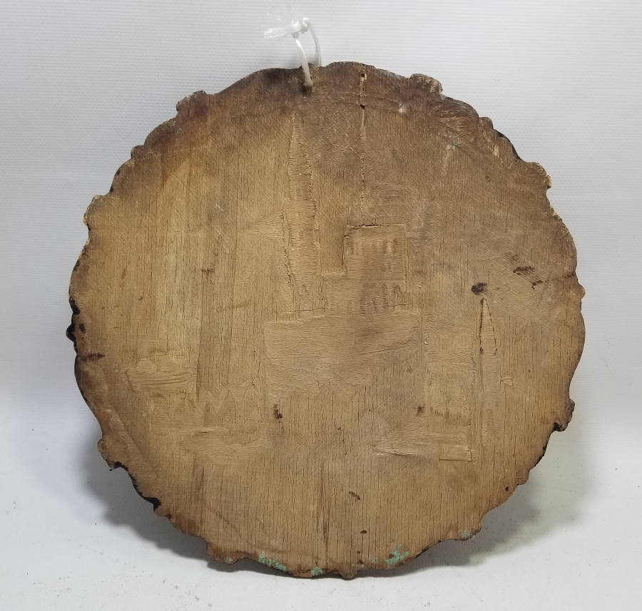 KABE-İ ŞERİF GÖRSELLİ OSMANLI DÖNEMİ AHŞAP PANO