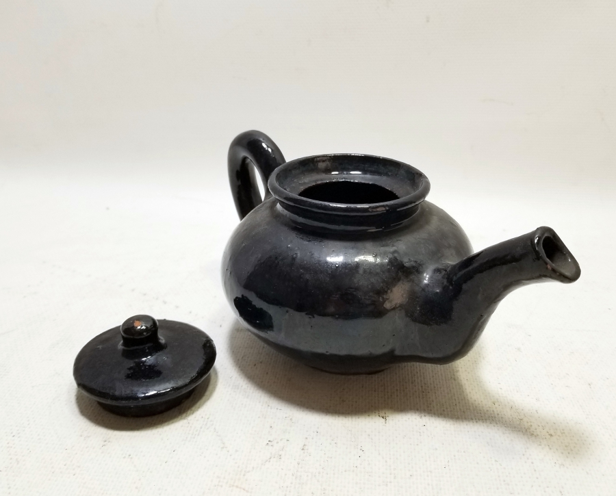 OSMANLI DÖNEMİ ÜZERİ SIRLI KÜTAHYA ŞİFACI DEMLİĞİ