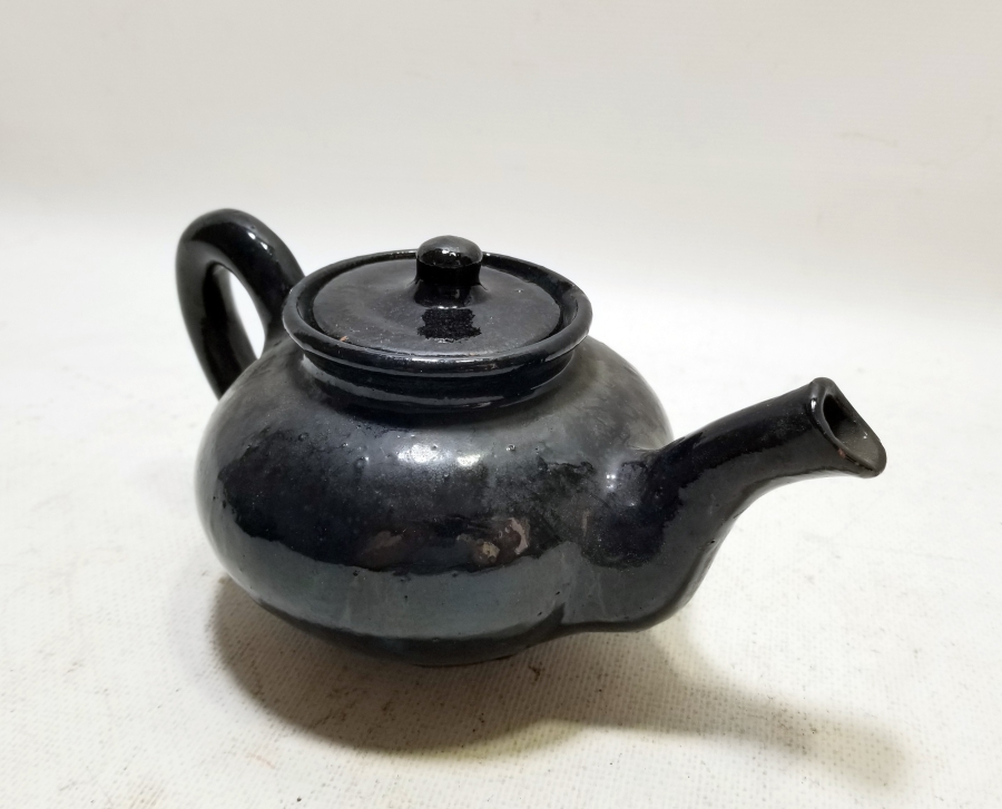 OSMANLI DÖNEMİ ÜZERİ SIRLI KÜTAHYA ŞİFACI DEMLİĞİ