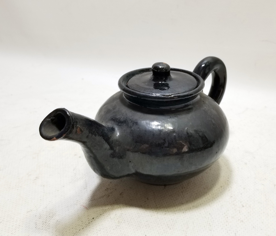 OSMANLI DÖNEMİ ÜZERİ SIRLI KÜTAHYA ŞİFACI DEMLİĞİ