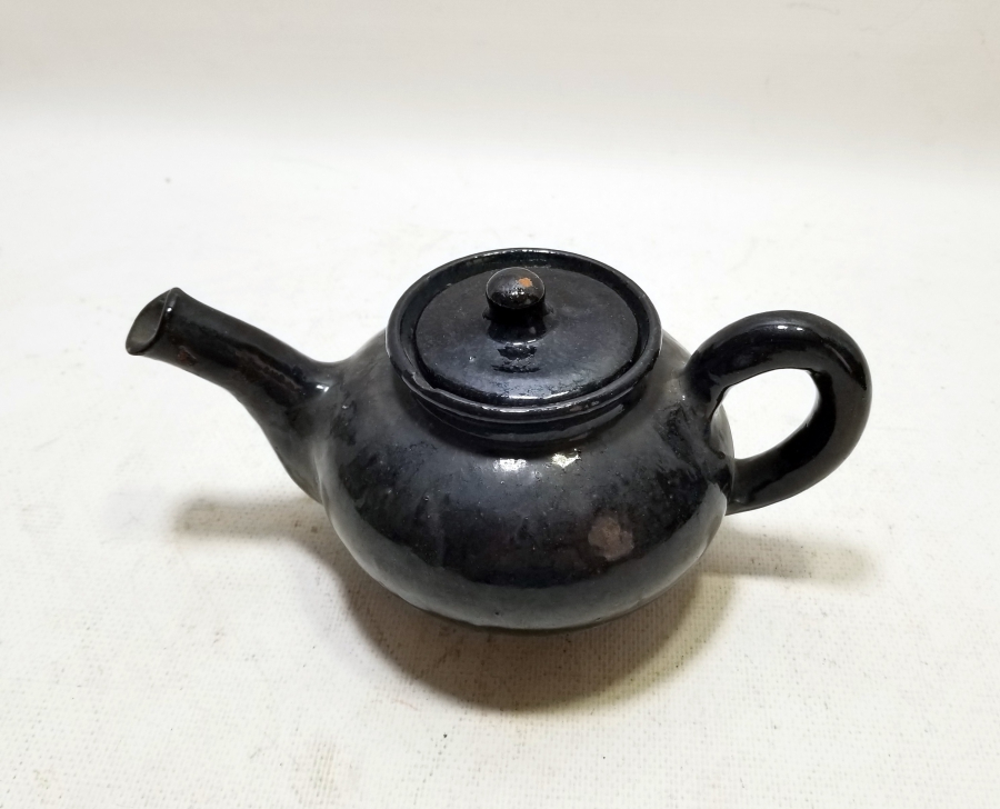 OSMANLI DÖNEMİ ÜZERİ SIRLI KÜTAHYA ŞİFACI DEMLİĞİ