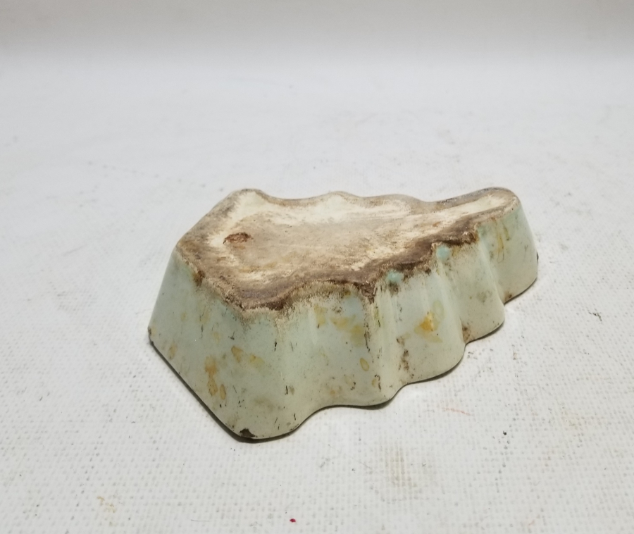 OSMANLI DÖNEMİ KUBBELİ FORMLU EL BOYAMA KÜTAHYA HURMALIK - İFTARİYELİK