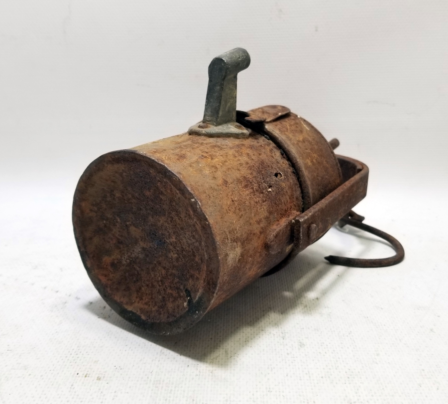 OSMANLI DÖNEMİ MADENCİ KARPİT LAMBASI