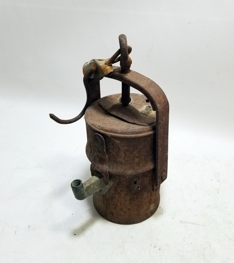 OSMANLI DÖNEMİ MADENCİ KARPİT LAMBASI