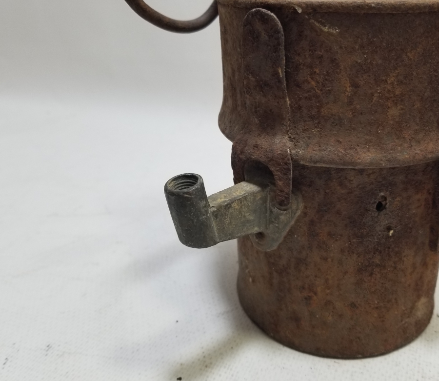 OSMANLI DÖNEMİ MADENCİ KARPİT LAMBASI