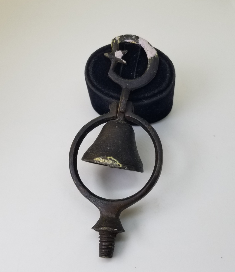 OSMANLI DÖNEMİ ÜZERİ AY YILDIZLI EKSİKSİZ ÇEVGEN ZİLİ