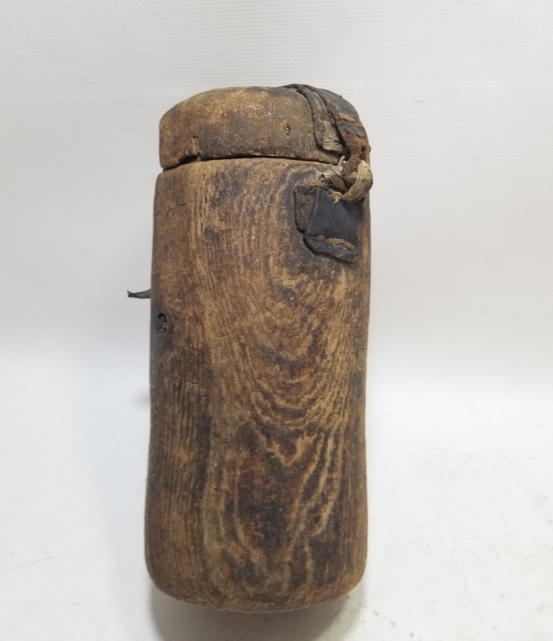 OSMANLI DÖNEMİ EL OYMA AHŞAP KAHVE FİNCANI KABI