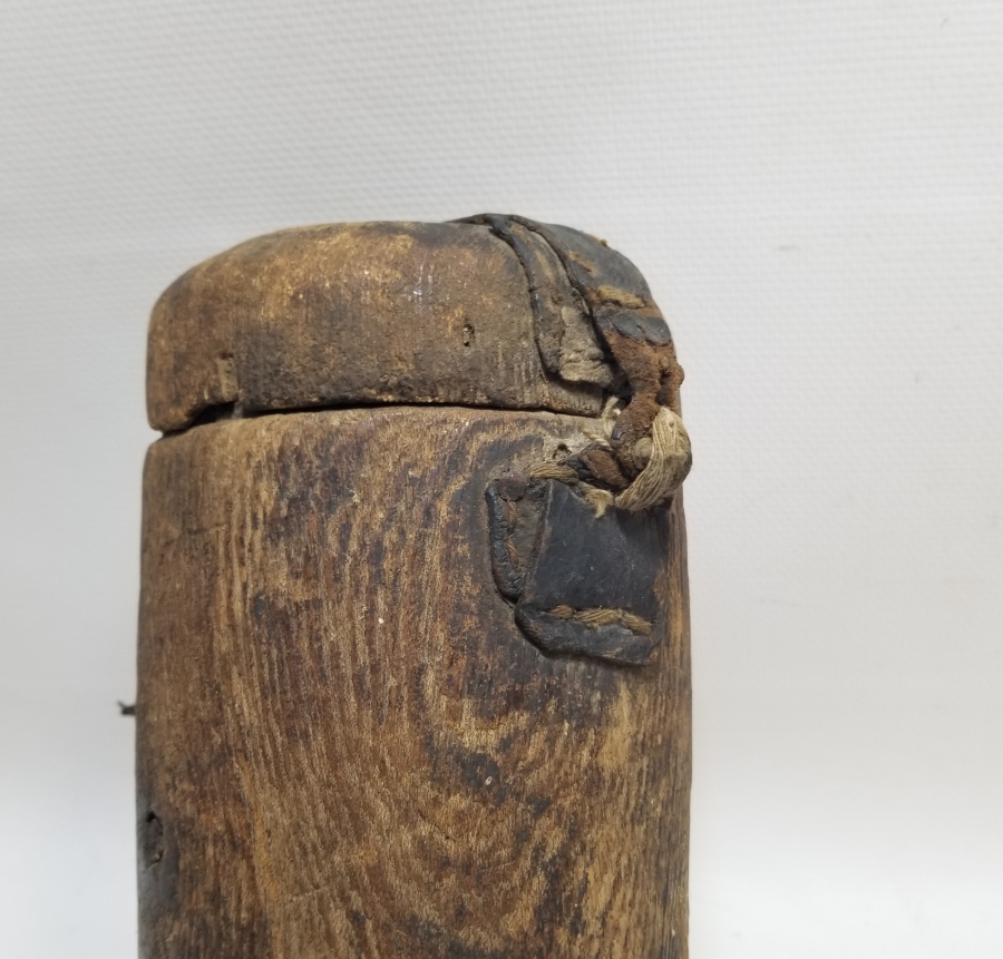 OSMANLI DÖNEMİ EL OYMA AHŞAP KAHVE FİNCANI KABI