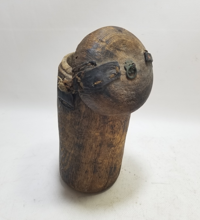 OSMANLI DÖNEMİ EL OYMA AHŞAP KAHVE FİNCANI KABI